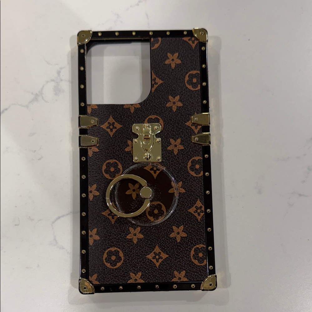 iPhone 14 Brown Phone Case